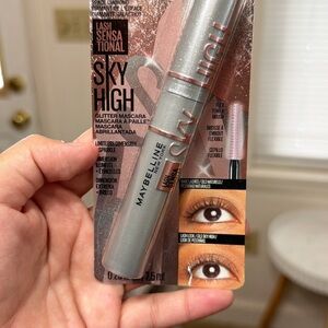 Maybelline Lash Sensational Sky High Glitter Mascara - Silver